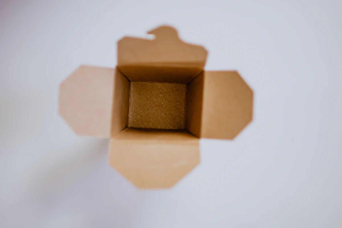 A flat kraft mailer, the shape every box ships in, sized for a mail slot.
